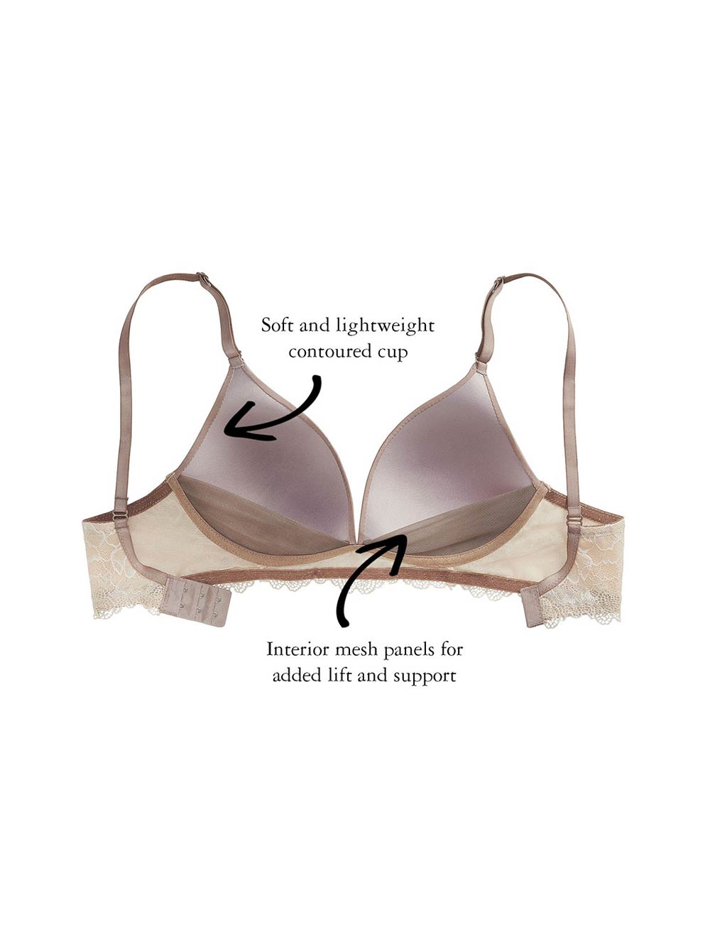 Joanna Wire-Free Contoured Bra