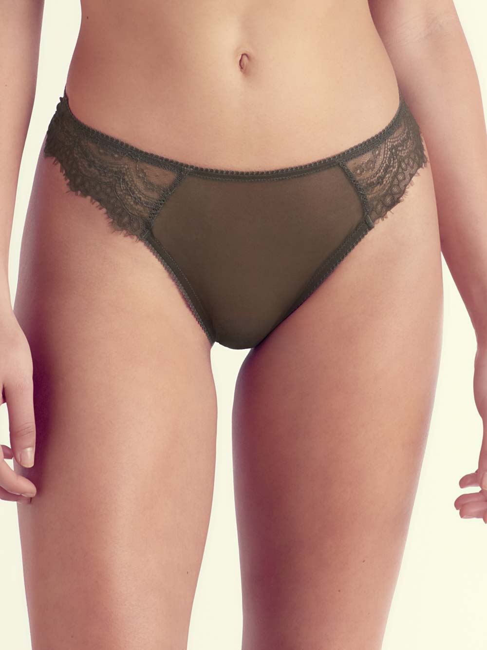 Mona Lace Detail Thong